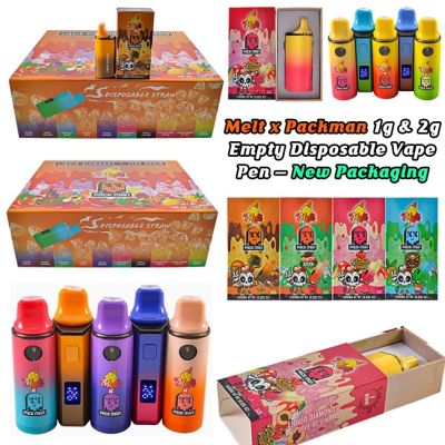 Melt x Packman 1g & 2g Empty Vape – New Packaging